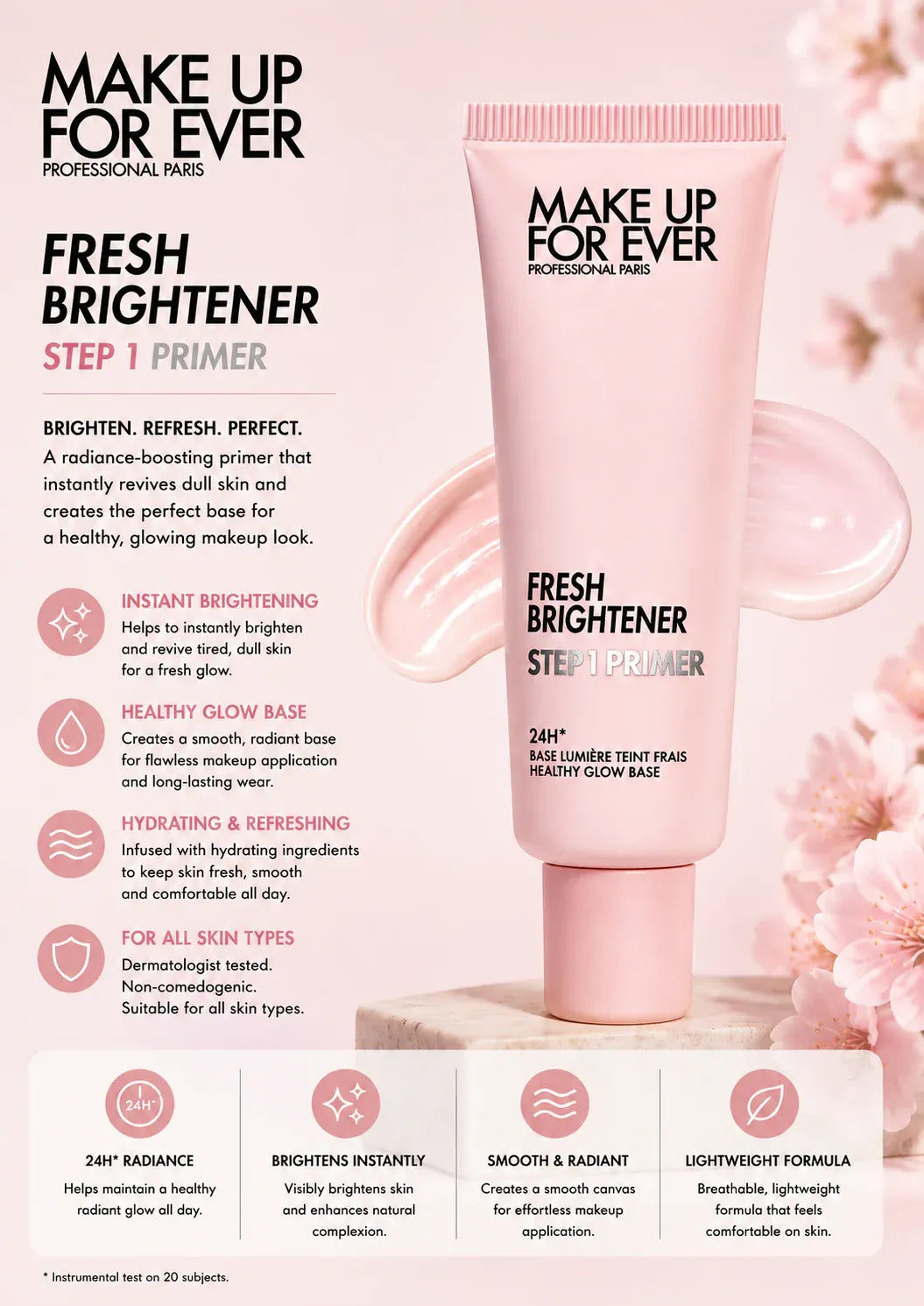 MAKE UP FOR EVER - Fresh Brightener Step - 1 Primer