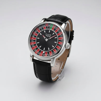 LIGE Roulette Dial Watch