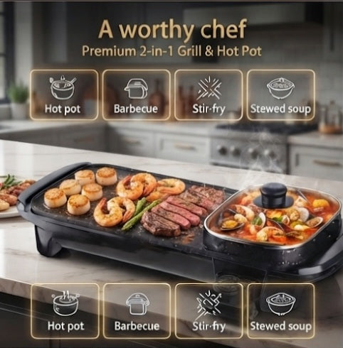 Multi-functional Electric Baking Pan