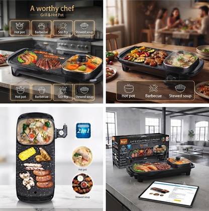 Multi-functional Electric Baking Pan