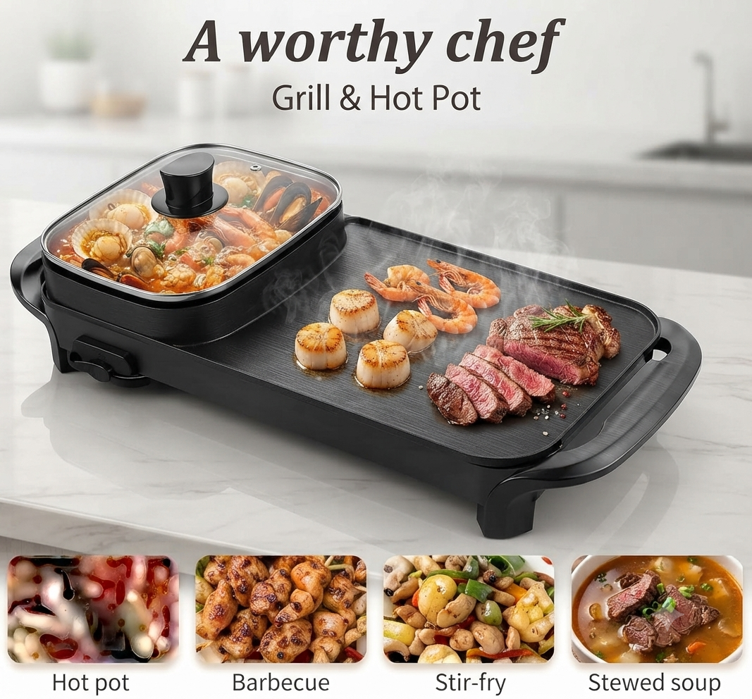 Multi-functional Electric Baking Pan